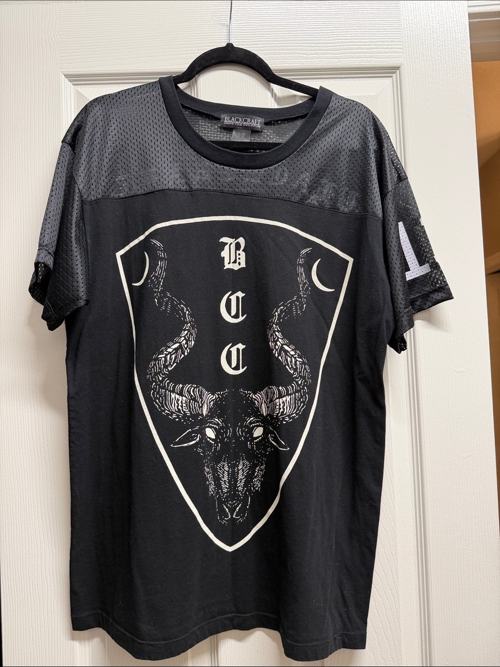 Black Graphic Short Sleeve Tee